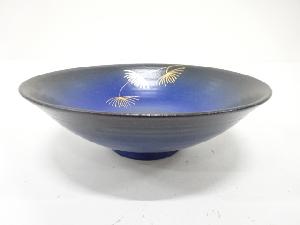 作家物　金彩　メダカ　平茶碗